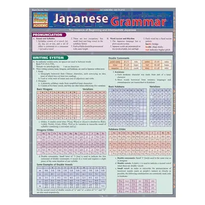 Japanese Grammar - Uo, Sumiko a BarCharts Publishing Inc.