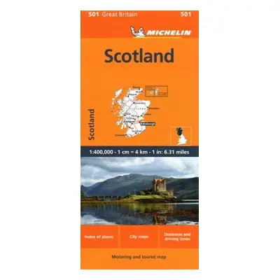 Scotland - Michelin Regional Map 501 - Michelin