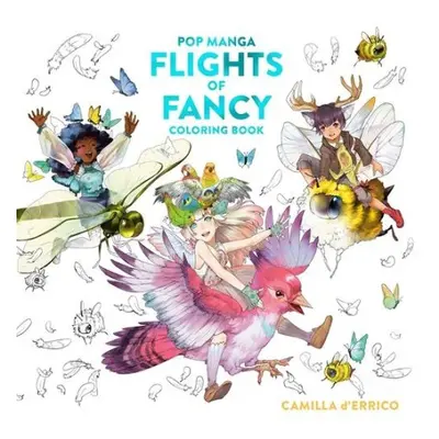 Pop Manga Flights of Fancy Coloring Book - D'Errico, Camilla