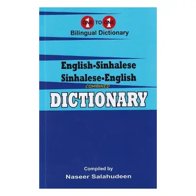 English-Sinhalese a Sinhalese-English One-to-One Dictionary - Salahudeen, Naseer