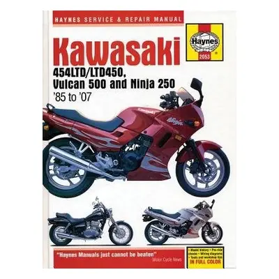 Kawasaki 454 Ltd, Vulcan 500 a Ninja 250 (85 -07) - Haynes Publishing