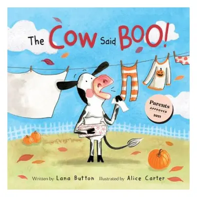 Cow Said BOO! - Button, Lana