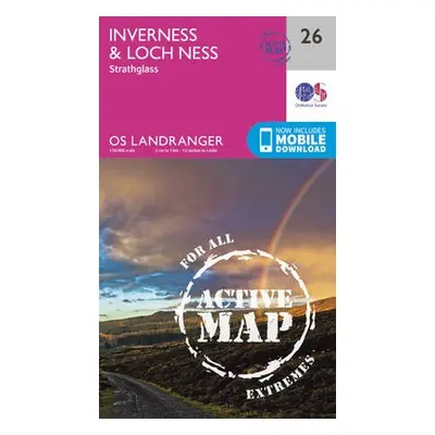 Inverness a Loch Ness, Strathglass - Ordnance Survey