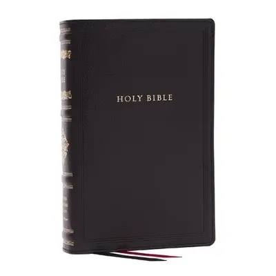 RSV Personal Size Bible with Cross References, Black Leathersoft, Thumb Indexed, (Sovereign Coll