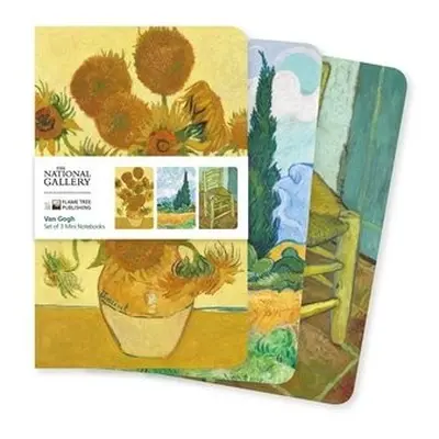 National Gallery: Van Gogh Set of 3 Mini Notebooks