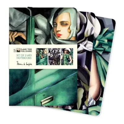 Tamara de Lempicka Set of 3 Midi Notebooks