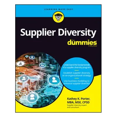 Supplier Diversity For Dummies - Porter, Kathey K.