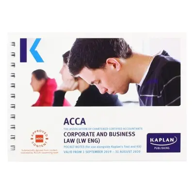 CORPORATE AND BUSINESS LAW (ENG) - POCKET NOTES - KAPLAN PUBLISHING