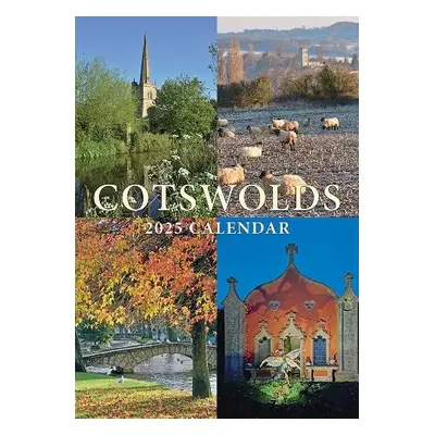 Cotswolds A5 Calendar 2025 - Andrews, Chris