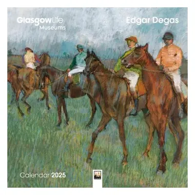 Glasgow Museums: Edgar Degas Wall Calendar 2025 (Art Calendar)