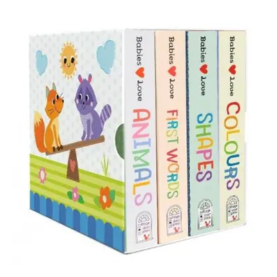 Babies Love Lift a Flap 4 book box set - Cottage Door Press