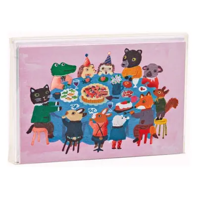 Dinner with Friends Big Notecard Set - Kitagishi, Yumi