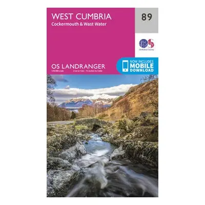 West Cumbria, Cockermouth a Wast Water - Ordnance Survey