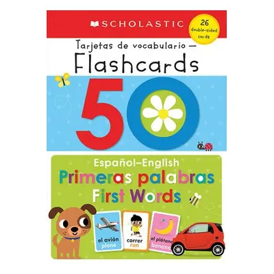 50 Spanish-English First Words: Scholastic Early Learners (Flashcards)