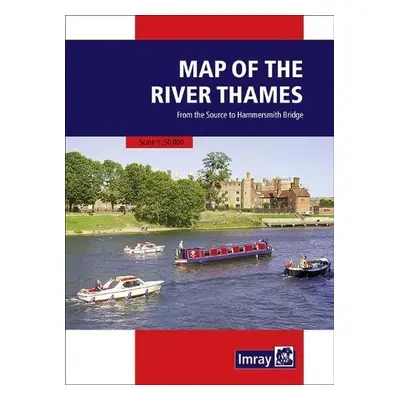 Map of the River Thames - Imray