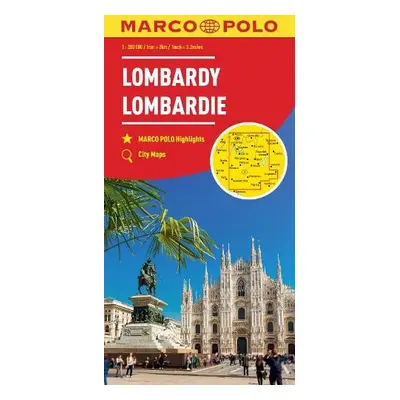 Lombardy Marco Polo Map (North Italian Lakes) - Marco Polo