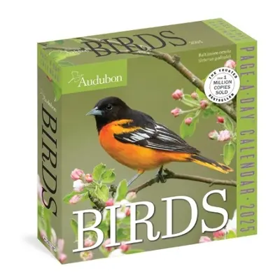 Audubon Birds Page-A-Day® Calendar 2025 - Society, National Audubon a Calendars, Workman