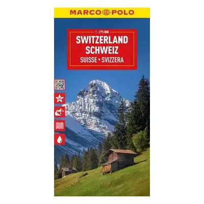 Switzerland Marco Polo Map - Marco Polo