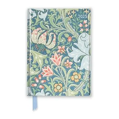 William Morris: Golden Lily 2025 Luxury Pocket Diary Planner - Week to View