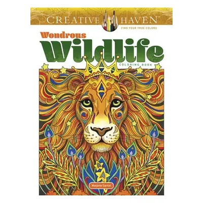 Creative Haven Wondrous Wildlife Coloring Book - Sarnat, Marjorie