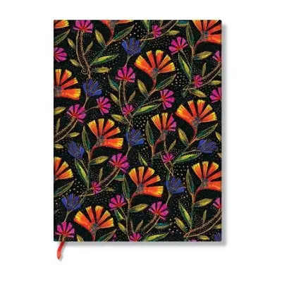 Wild Flowers (Playful Creations) Midi Hardback Address Book (Elastic Band Closure) - Paperblanks