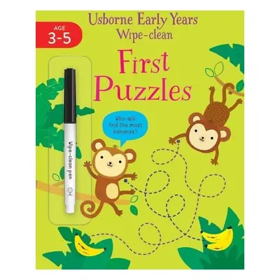 Early Years Wipe-Clean First Puzzles - Greenwell, Jessica