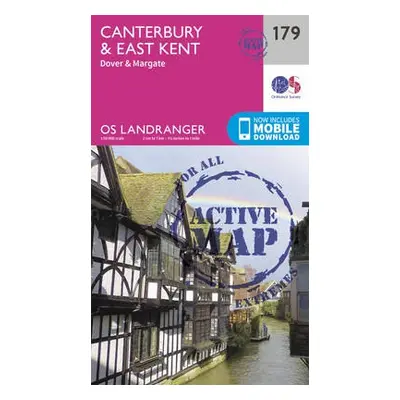 Canterbury a East Kent, Dover a Margate - Ordnance Survey