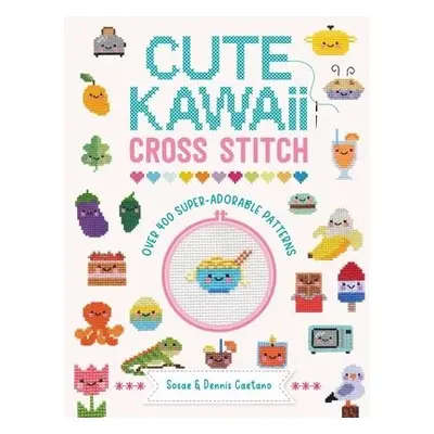 Cute Kawaii Cross Stitch - Caetano, Sosae and Dennis