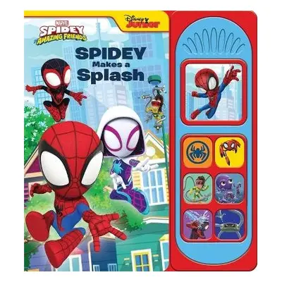 Disney Junior Marvel Spidey Makes A Splash Sound Book - Kids, P I