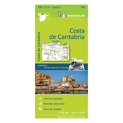 Costa de Cantabria - Zoom Map 143 - Michelin