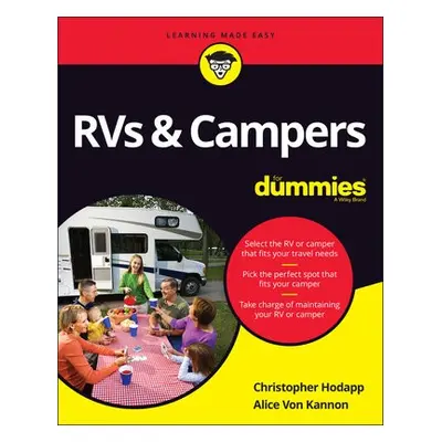 RVs a Campers For Dummies - Hodapp, Christopher a Von Kannon, Alice