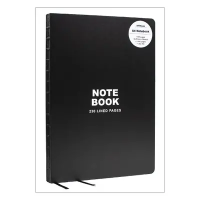 Black A4 Notebook