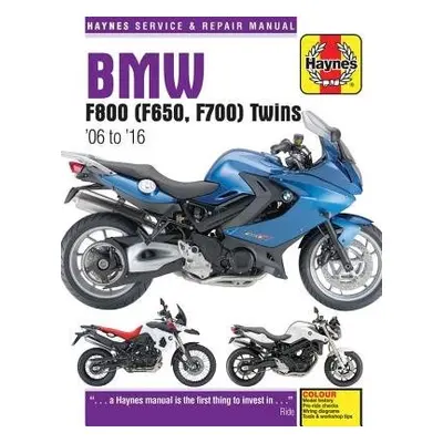 BMW F650, F700 a F800 Twins (06-16) Haynes Repair Manual - Mather, Phil