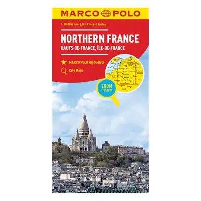 Northern France Marco Polo Map - Marco Polo