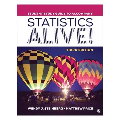 Student Study Guide to Accompany Statistics Alive! - Steinberg, Wendy J. a Price, Matthew a Brie