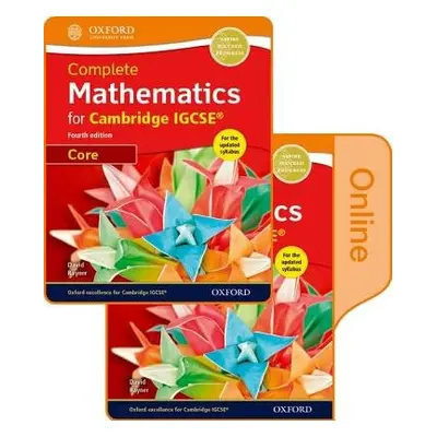 Complete Mathematics for Cambridge IGCSE (R) Print a Online Student Book (Core) - Rayner, David