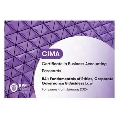 CIMA BA4 Fundamentals of Ethics, Corporate Governance and Business Law - BPP Learning Media