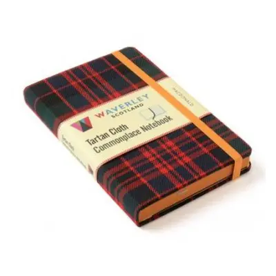 Waverley (M): MacDonald Tartan Cloth Commonplace Notebook