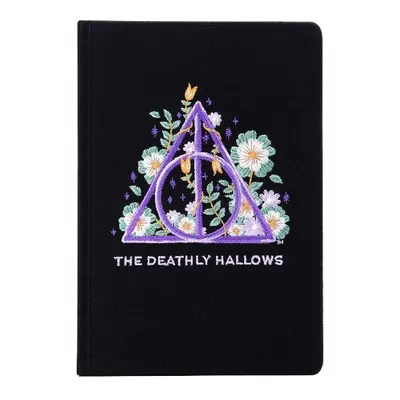 Harry Potter: Deathly Hallows Embroidered Journal - Insight Editions