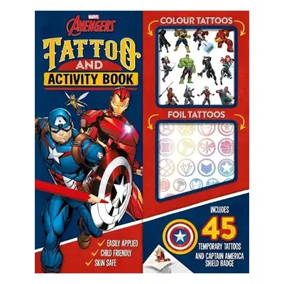 Marvel Avengers: Tattoo and Activity Book - Marvel Entertainment International Ltd