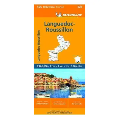 Languedoc-Roussillon - Michelin Regional Map 526 - Michelin