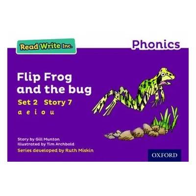 Read Write Inc. Phonics: Flip Frog and the Bug (Purple Set 2 Storybook 7) - Munton, Gill