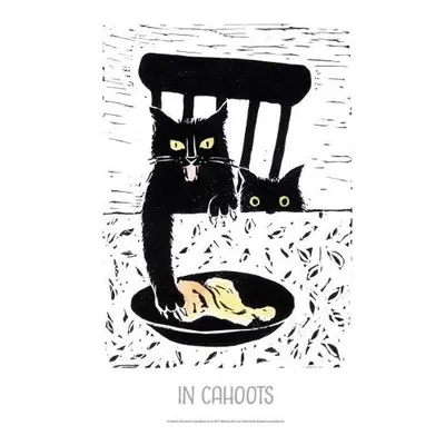 Jo Cox Poster: Cats in Cahoots - Cox, Jo