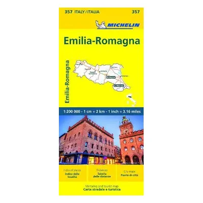 Emilia Romagna - Michelin Local Map 357 - Michelin