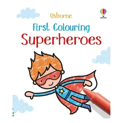 First Colouring Superheroes - Nolan, Kate