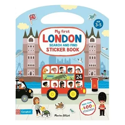 My First Search and Find London Sticker Book - Books, Campbell