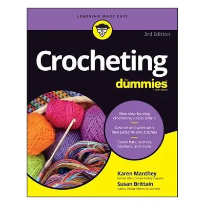 Crocheting For Dummies with Online Videos - Manthey, Karen a Brittain, Susan