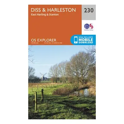 Diss a Harleston - Ordnance Survey