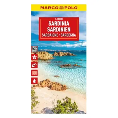 Sardinia Marco Polo Map - Marco Polo