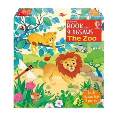 Usborne Book and 3 Jigsaws: The Zoo - Taplin, Sam